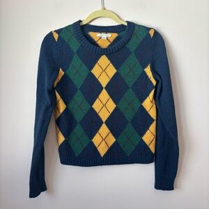 American Eagle Argyle Sweater
